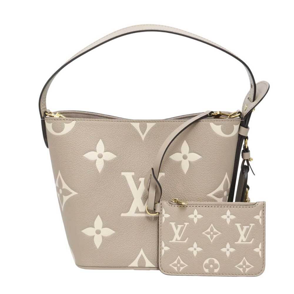 Louis Vuitton All In bicolour embossed Monogram Cream